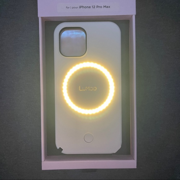 LuMee Halo Millennial Pink iPhone 12 Pro Max - Picture 7 of 9